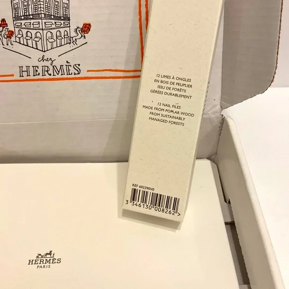 NWT Hermes Paris Nail Files - Set of 12 - Picture 6 of 6